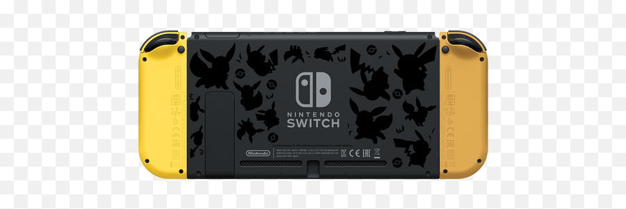 Nintendo Switch Game Console - Pikachu Eevee Switch Console Emoji,Nintendo Switch Emoji