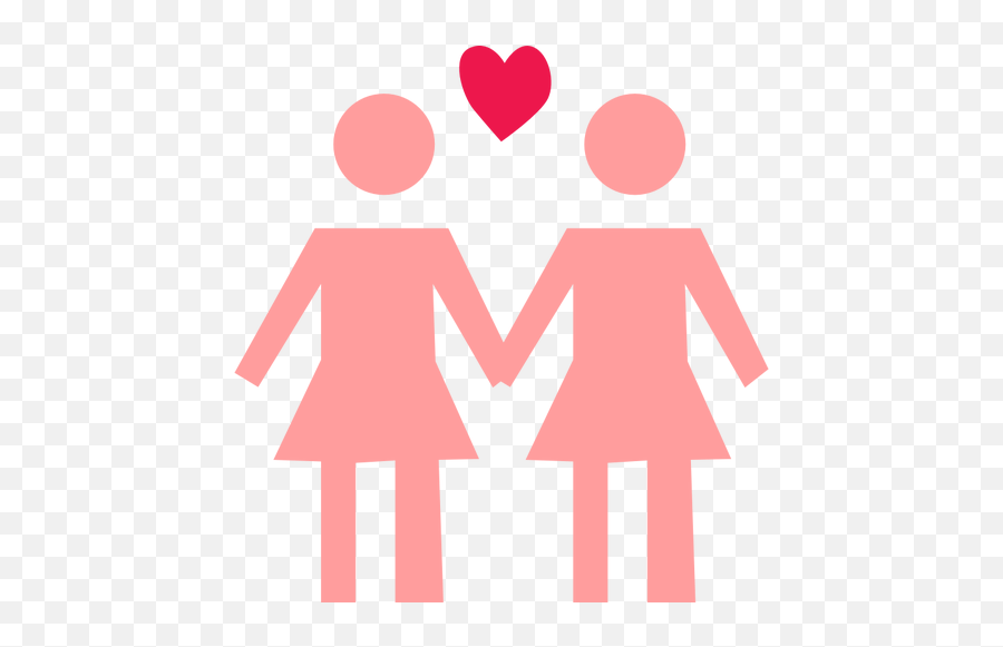 Lesbian Couple - Lesbian Couple Clipart Emoji,Dancing Girls Emoji