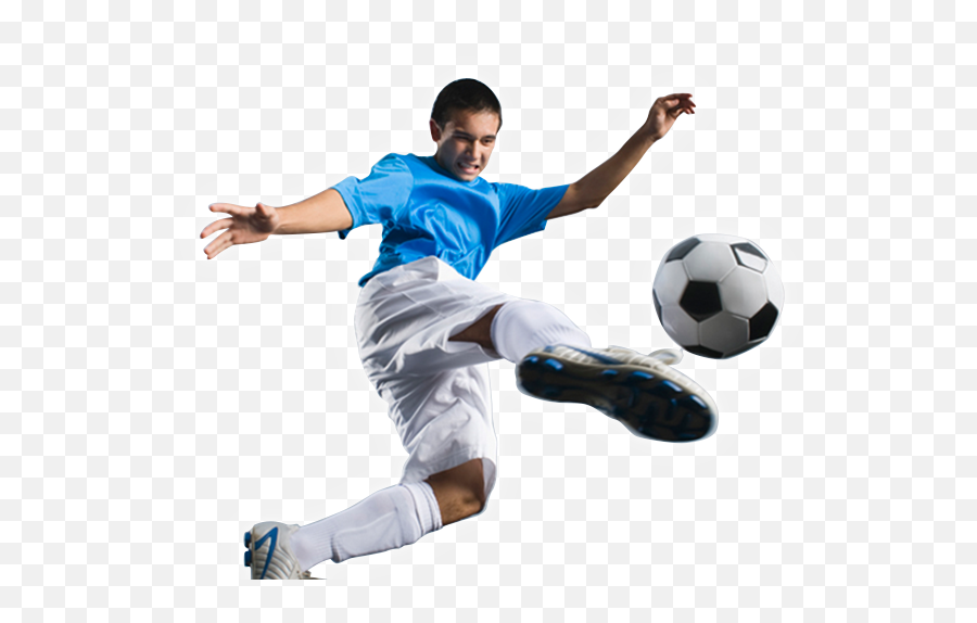 Football Player Png - Mid Air Kick Pose Emoji,Referee Whistle Emoji