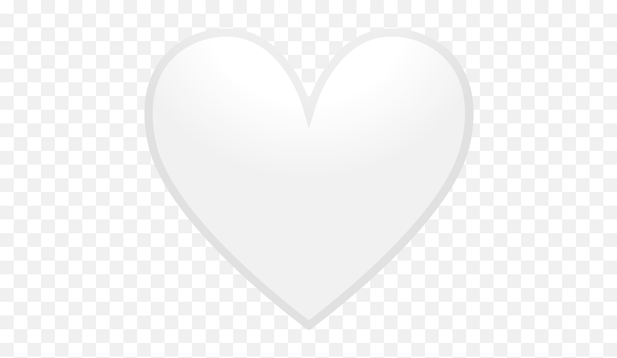 White Heart Emoji - Heart,White Emoji