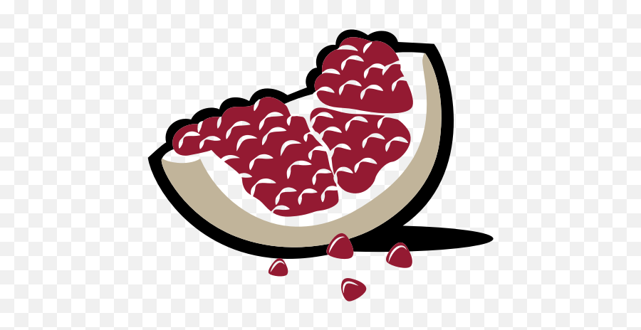 Pomegranate Fruit - Pomegranate Emoji,Lemon Emoji Hat