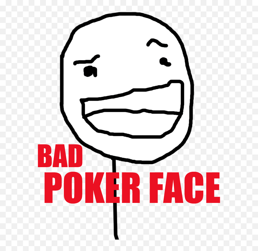 Rage Face Script - Bad Pokerface Emoji,Sarcasm Emoticon