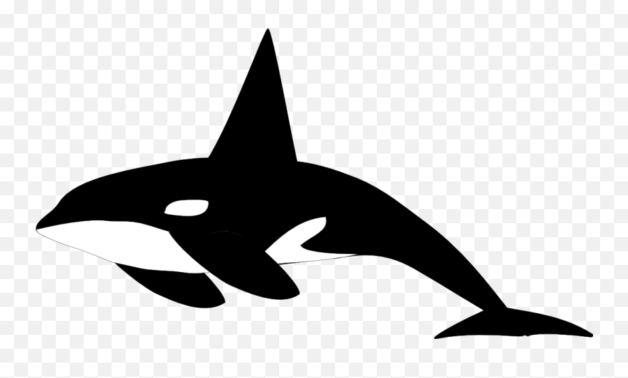Killer Whale Shamu Clip Art - Totem Pole Clipart Png Orca Clipart Black And White Emoji,Whale Emoticon