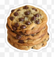 Chocolate Chip Cookies Sticker - Stickers Emoji