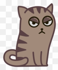 Fixel The Snob Cat - Cartoon Emoji