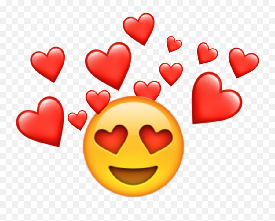 Emoji Emojiiphone Emojiandroid Love - Smiley,Emoji De Enamorado