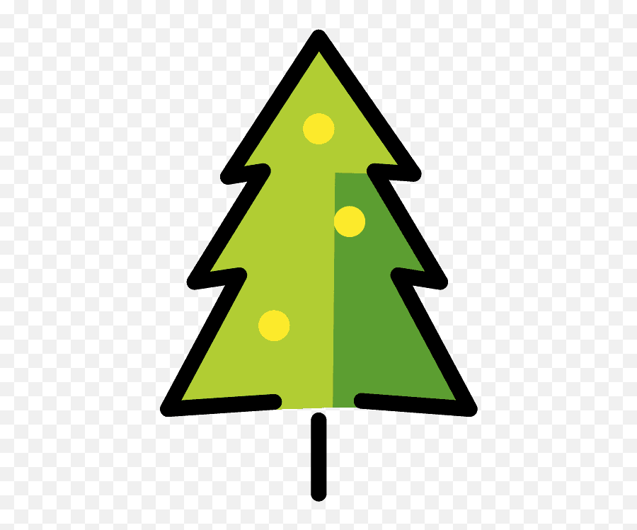 Download Christmas Tree Emoji Clipart - Nadelbaum Clipart,Emoji Xmas Tree