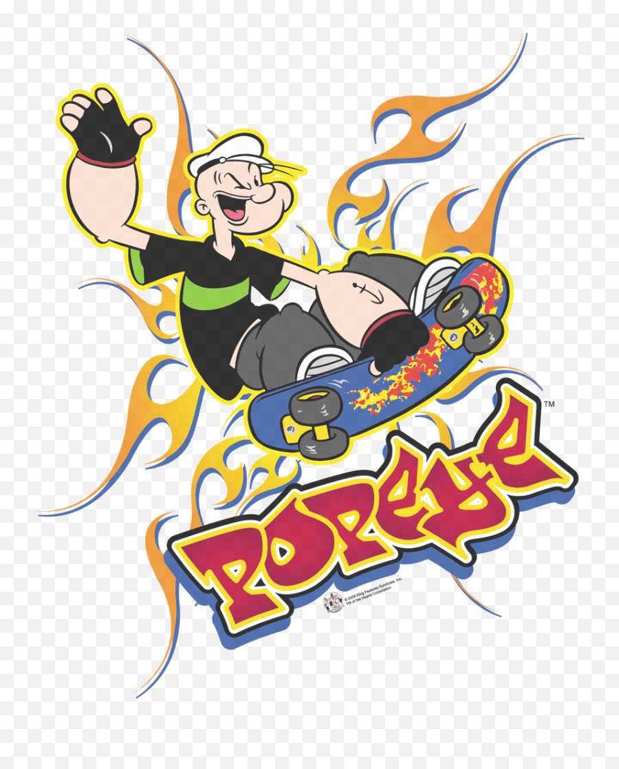 Popeye Get Air Menu0027s Ringer T - Shirt Clipart Full Size Fictional Character Emoji,Men's Emoji Shirt
