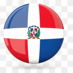 Dominican Republic Flag Circle Clipart - Png Emoji