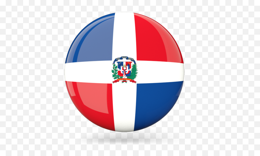 Dominican Republic Flag Circle Clipart - Flag Dominican Republic Png Emoji,Kenya Flag Emoji