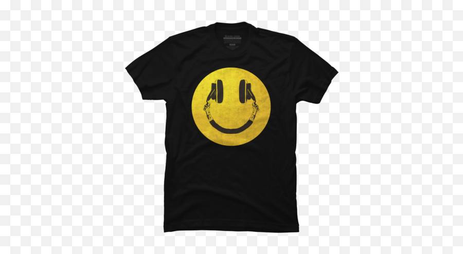 Black Music T - Shirts Design By Humans Emoji,Music Notes Emoticon