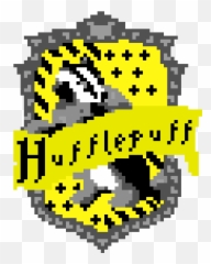Pixel Art Hufflepuff Logo Clipart - Pixel Art Hufflepuff Emoji,Hufflepuff Emoji