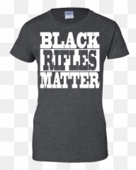 Black Rifles Matter AR - 15 T Shirt AR15 TShirt u2013 Design Short Sleeve Emoji