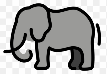 Elephant - Elephants To Copy And Paste Emoji,Elephant Emoji