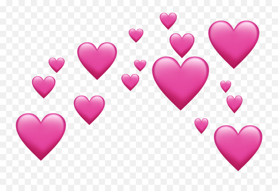 Download Heart Emoji Source - Heart Emoji Transparent Background,Emoji Hearts