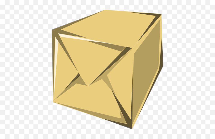 Image Of Envelope Style Cardboard Box - Package Clipart Emoji,Empty Box Emoji