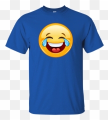 Laugh Emoji Tee Hoodie Tank - Shirt