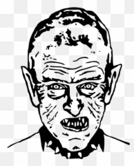 Halloween Vampier Vector Illustraties - Transparent Horror Face Png Emoji