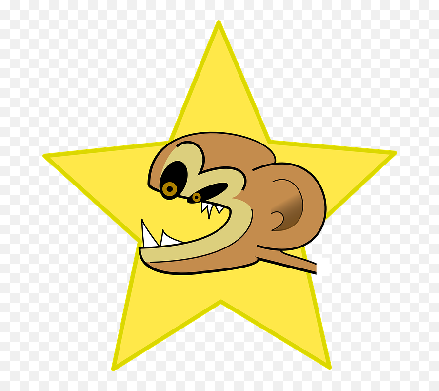 Free Crazy Funny Vectors - Crazy Monkey Emoji,Drooling Emoji