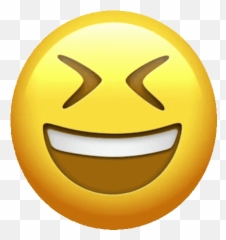 Cute Emoji Collections 582x702 - Grinning Squinting Face Emoji,Emoji Collections