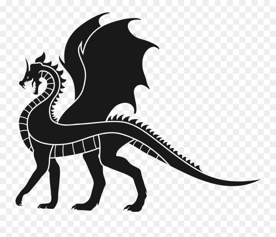 Dragon Dragoon Black No Background - Yourself Unless You Can Be A Dragon Emoji,Fairy Tail Emoji