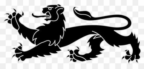 Free Lion Animal Vectors - Heraldic Lion Passant Png Emoji,Strong Emoticon