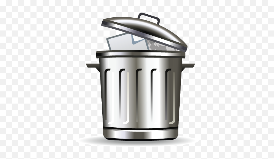 Garbage Can Emoji Transparent Png Clipart Free Download - Trash Can Emoji Png,Garbage Emoji