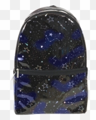 Holographic Constellation Backpack - Garment Bag Emoji,Blue Emoji Backpack