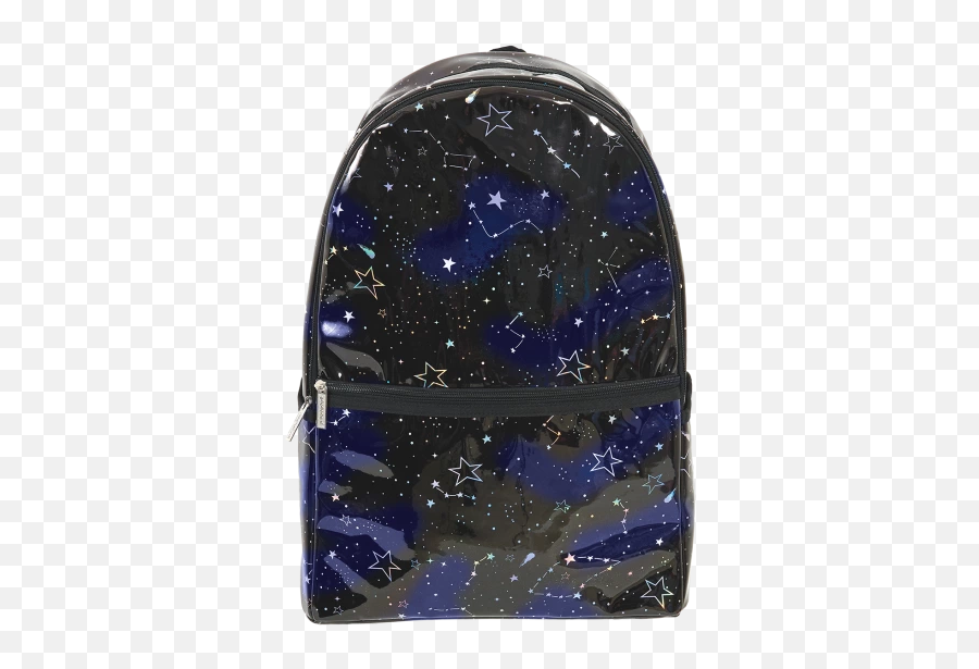 Holographic Constellation Backpack - Garment Bag Emoji,Blue Emoji Backpack