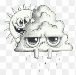 Cute Cloud Storm Emoji Freetoedit - Chris Ryniaks Morning Scribbles,Storm Emoji