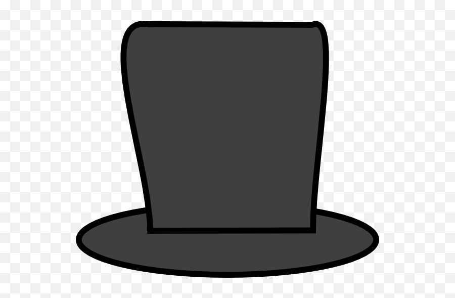 Top Hat Outline - Abraham Lincoln Hat Clipart Emoji,Magic Hat Emoji