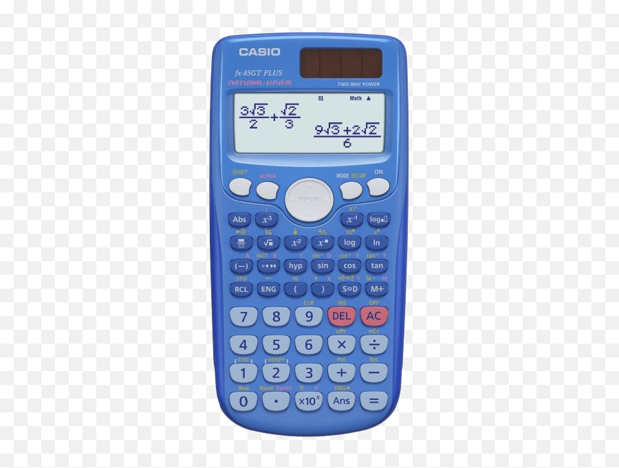 Scientific Calculator Clipart Png - Blue Casio Scientific Calculator Emoji,Calculator Emoji