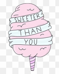 Pastel Cotton Candy Cottoncandy - Clip Art Emoji,Cotton Candy Emoji