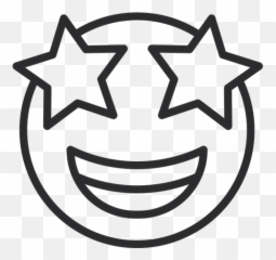 Star Struck - Star Eyes Emoji Svg,Stars Emoji