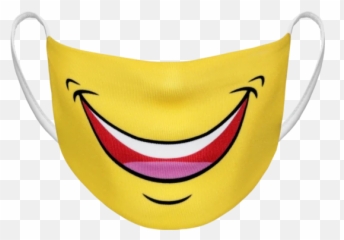 Reusable Sublimated Fabric Face Mask - Subliamtion Emoji Face Mask,Ak Emoji