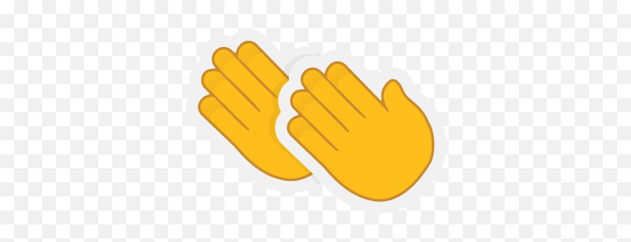 Stickergiant Clap Gif - Clip Art Emoji,Clapping Emoji Android