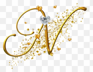 FLORES Y LETRAS PARA DECOUPAGE Tattoo fonts cursive - N Letter Emoji