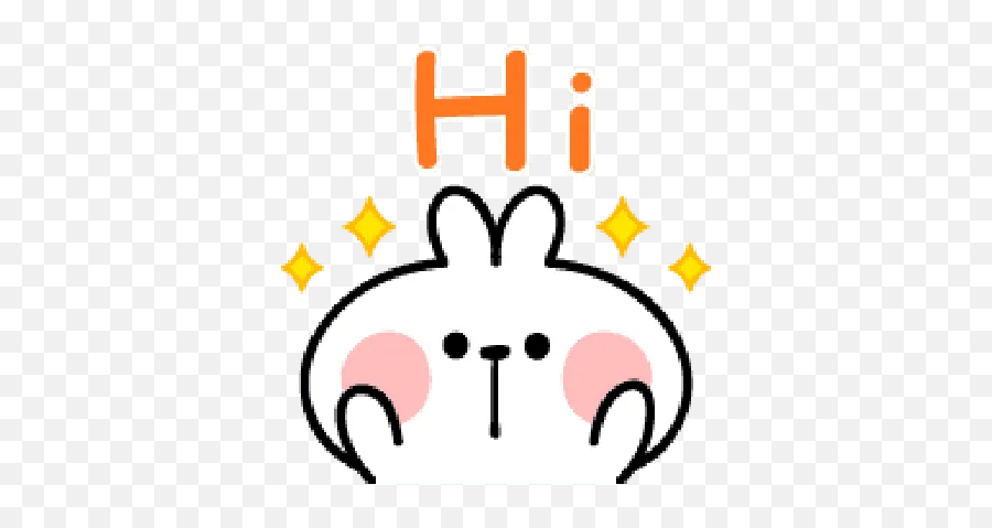 Spoiled Rabbit A Word Emoji Whatsapp Stickers - Stickers Cloud,Elephant Emoji