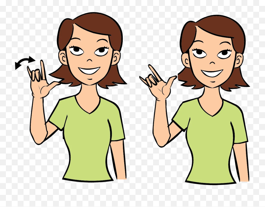 I Love You - Sign Language For Potty Emoji,Sign Language Emoji