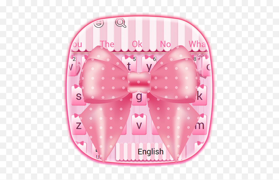 Pink Bow Keyboard U2013 U201egoogle Playu201c Programos - Bow Emoji,Pink Bow Emoji