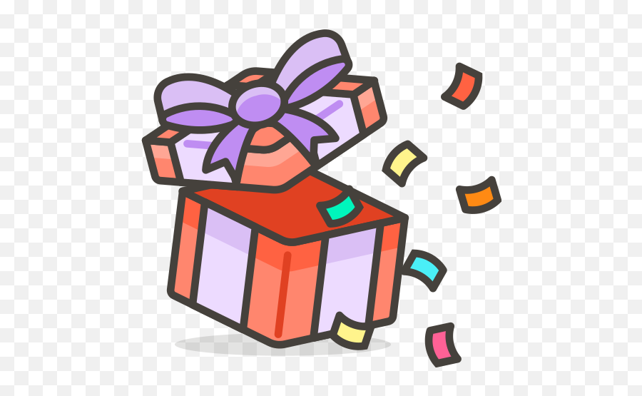 Wrapped Gift Free Icon Of 780 Free Vector Emoji - Iconos De Cumpleaños Png,Present Emoji