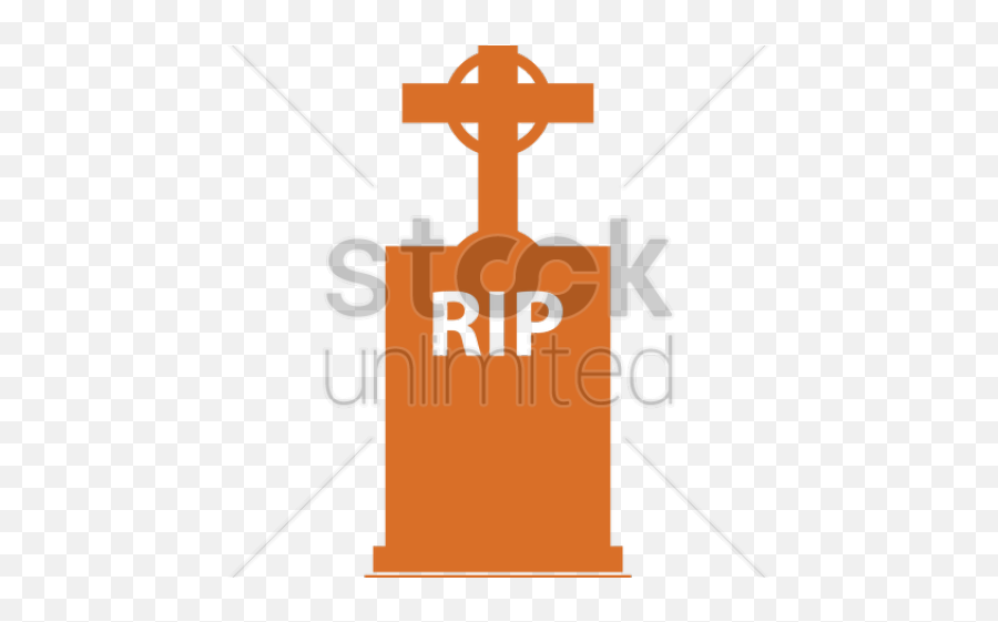 Gravestone Clipart Rip Cross - Cross Transparent Cartoon Religion Emoji,Grave Stone Emoji