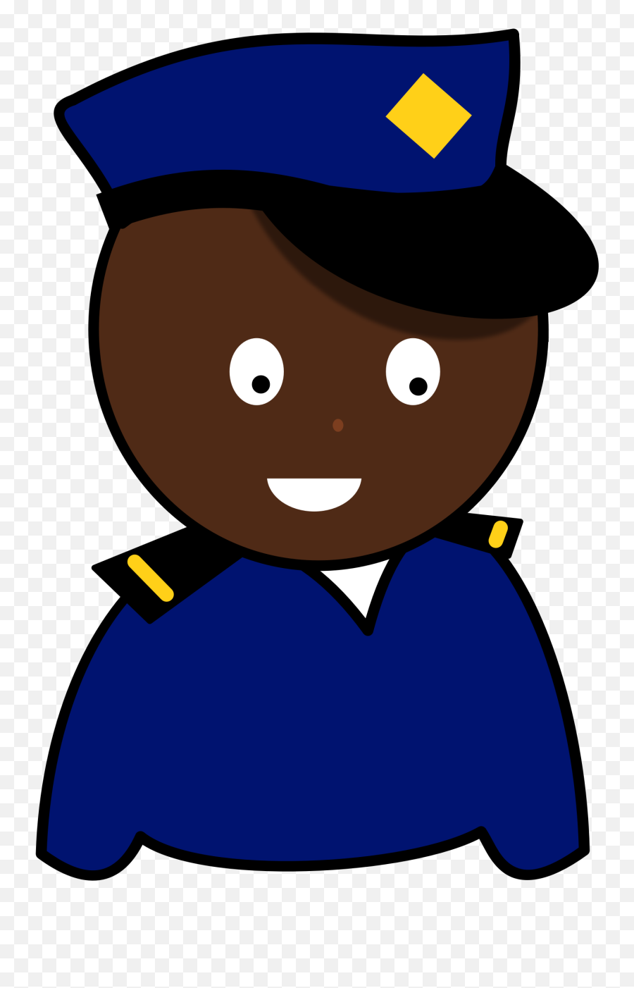 Police Officer Drawing Uniform Police - Transparent Police Officer Clipart Emoji,Police Officer Emoji