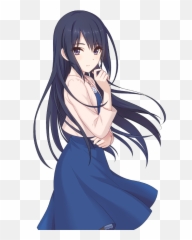 Cool Fiend Katana Shijo Rei Rare Start - Transparent Anime Girl Png Emoji,Katana Emoji