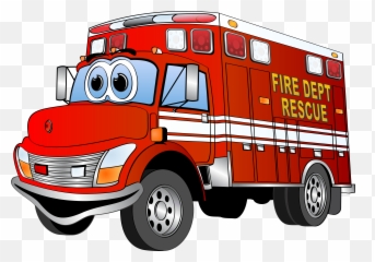 Fire Engine Car Clip Art - Fire Truck Cartoon Clipart Emoji,Firetruck Emoji