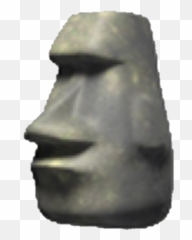 Moai - Easter Island Emoji Png,Stone Emoji