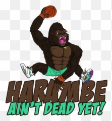 Download Harambe Aint Dead Yet - Illustration Emoji,Harambe Emoji