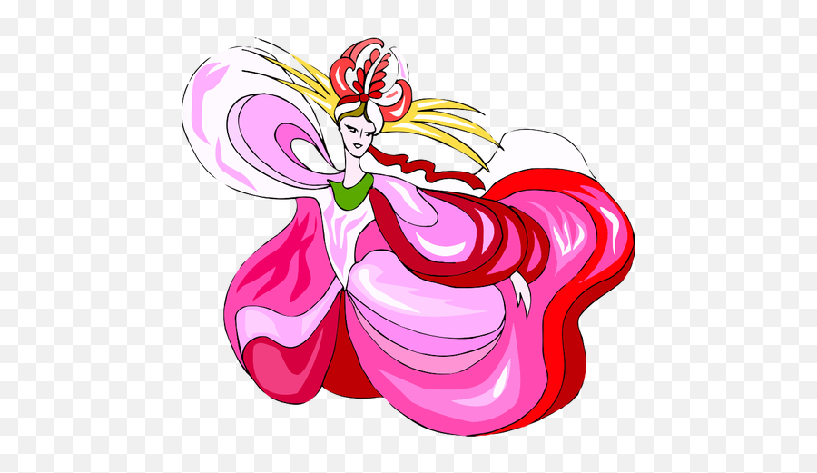 Dancing Lady Vector Image - Clip Art Emoji,Pole Dancing Emoji