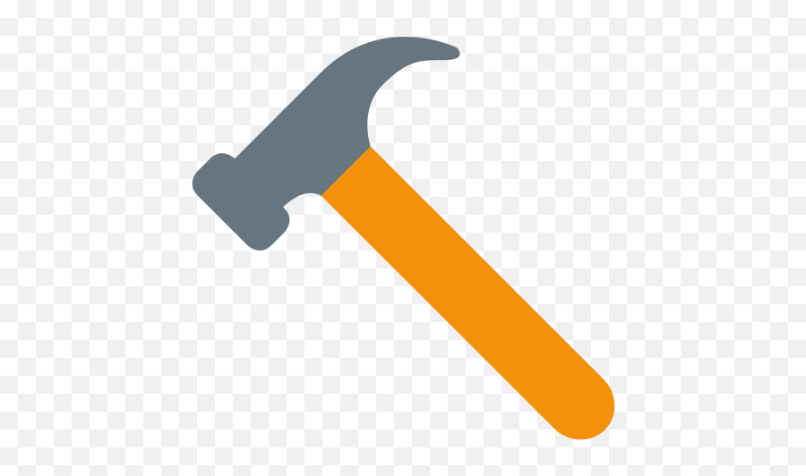 Hammer Emoji Meaning With Pictures - Hammer Emoji,Wrench Emoji