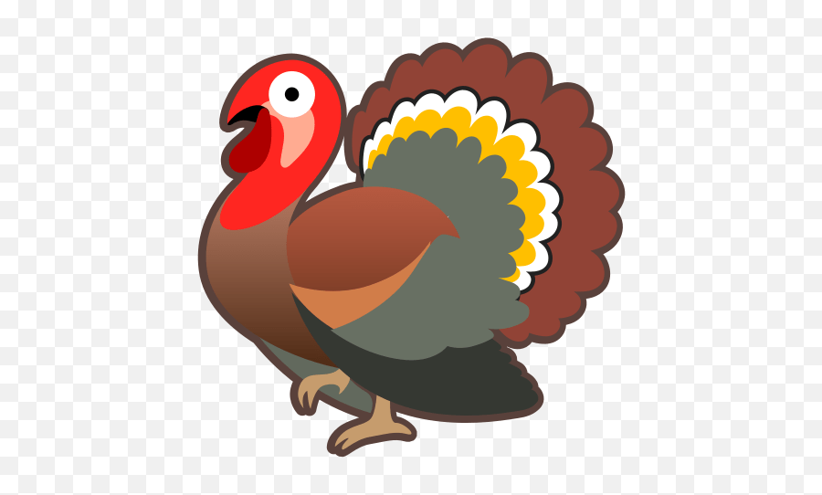 Turkey Emoji Meaning With Pictures - Thanksgiving Turkey Emoji,Bird Emoji